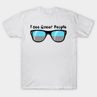 Autosexual Sunglasses - Queer People T-Shirt